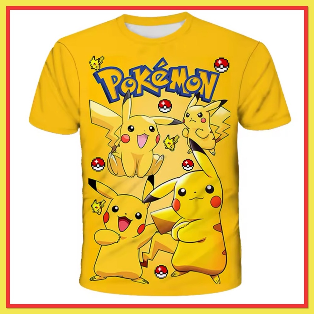 Pokémon Pikachu Yellow Graphic Tee